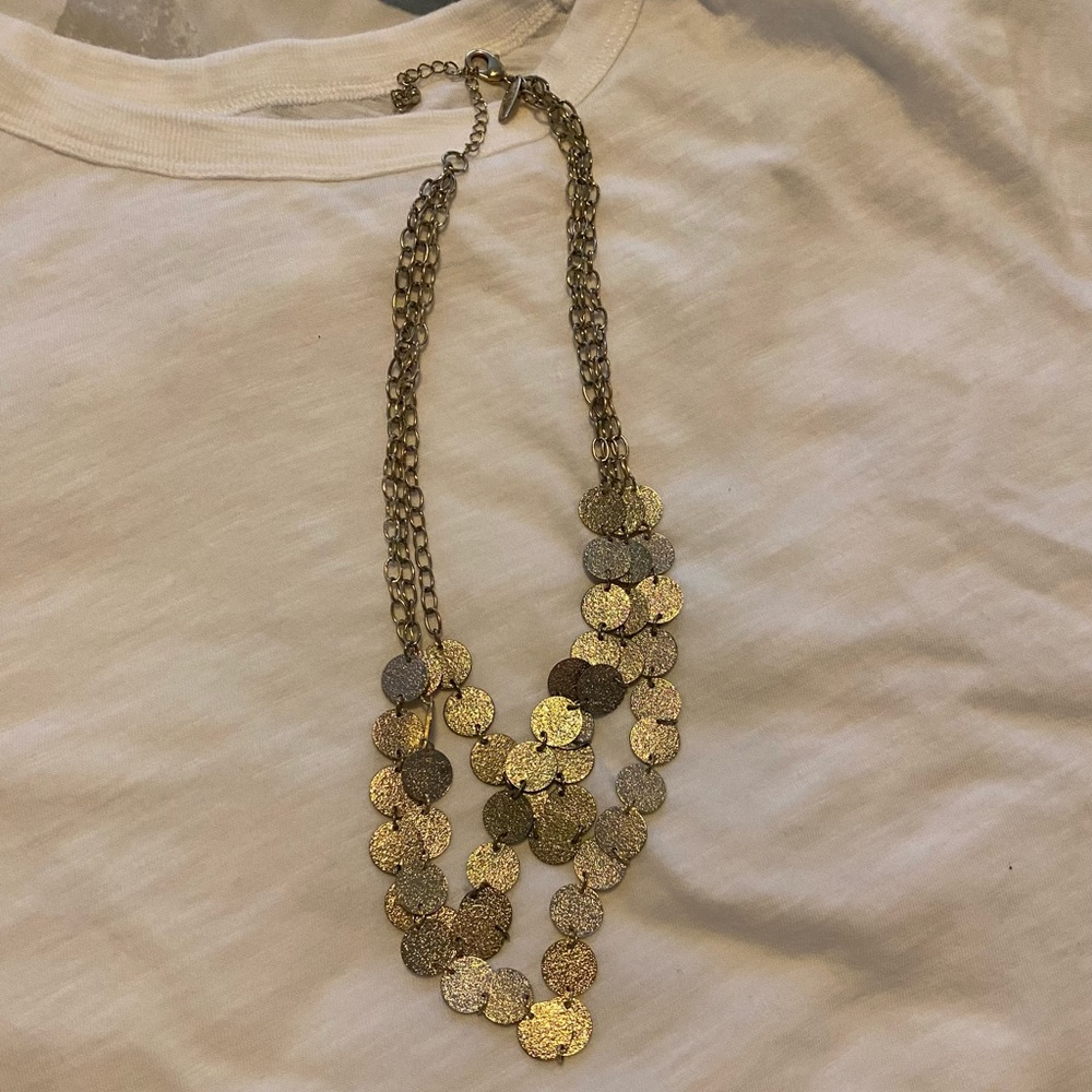 Gold necklace